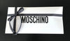 Gråt tørklæde i 100% merino uld fra Moschino