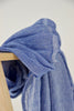 Eksklusivt blåt tørklæde/sjal